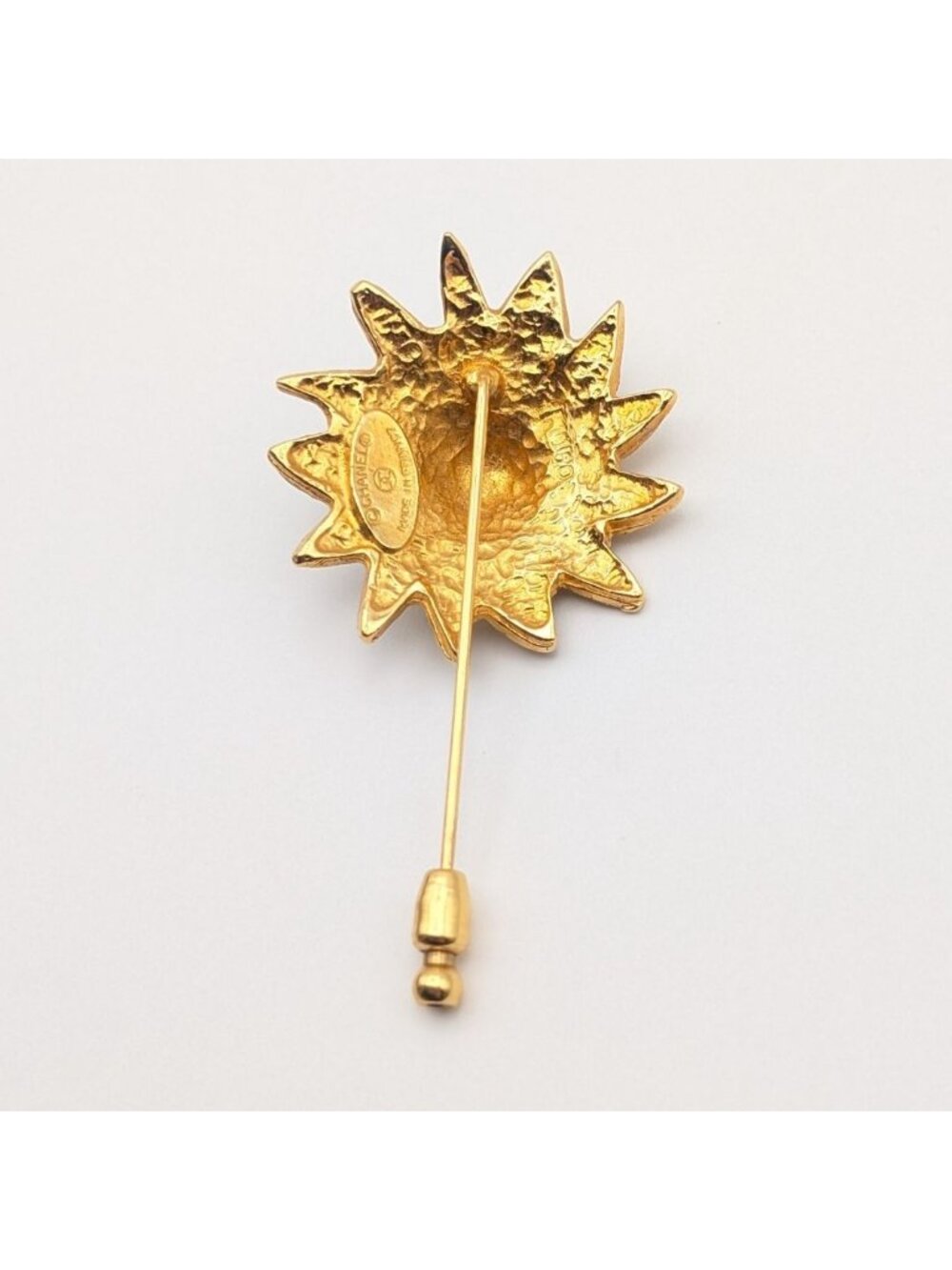 Chanel Pin Brooch Lion Gold First Era Vintage - Picture 5 of 7